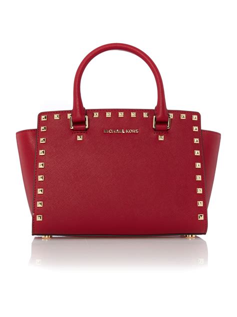 michael kors canada hayle red tote|Women's Red Designer Handbags .